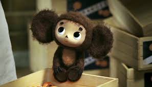 cheburashka, a small cute animated creature with big ears